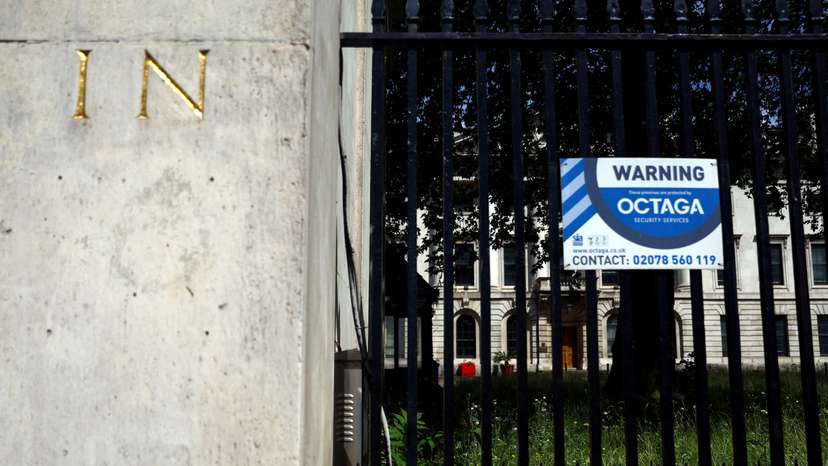 FILE PHOTO: Proposed new Chinese Embassy site in London