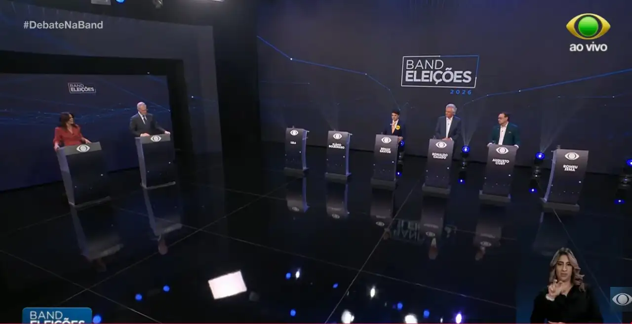 Debate presidencial da Band - 23/08/2026