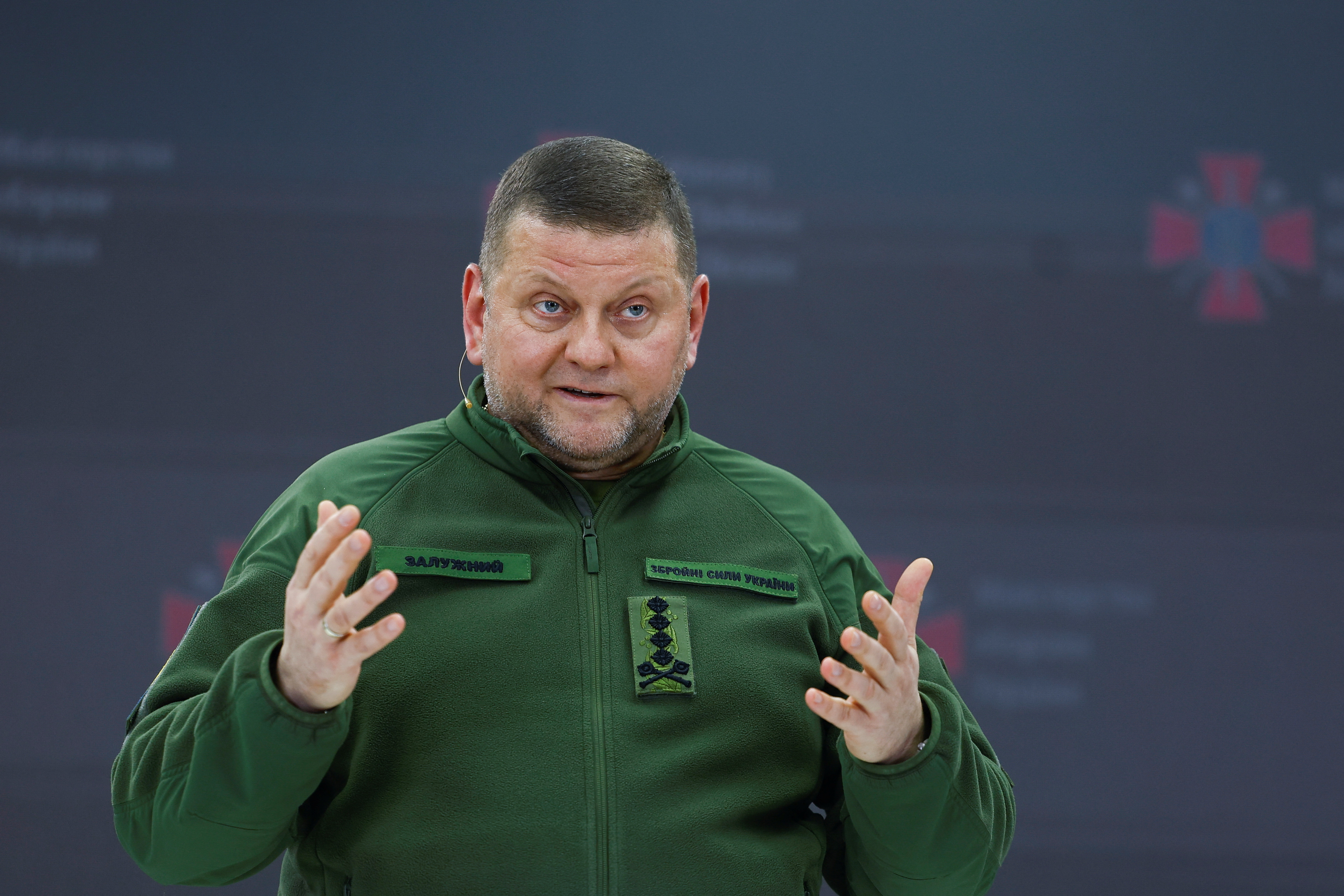 UAF Commander in Chief Zaluzhnyi holds a press conference in Kyiv