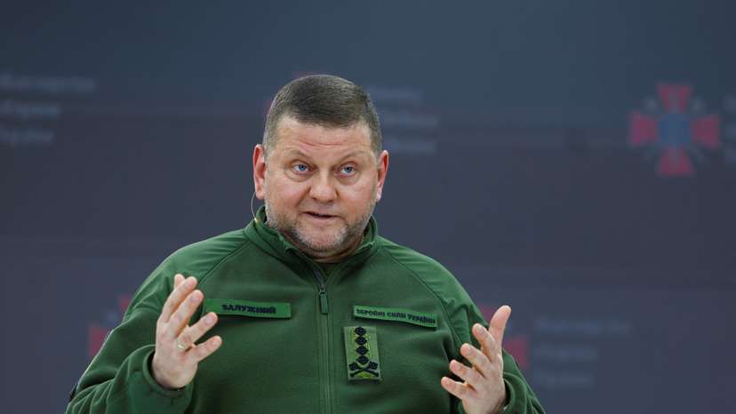 UAF Commander in Chief Zaluzhnyi holds a press conference in Kyiv