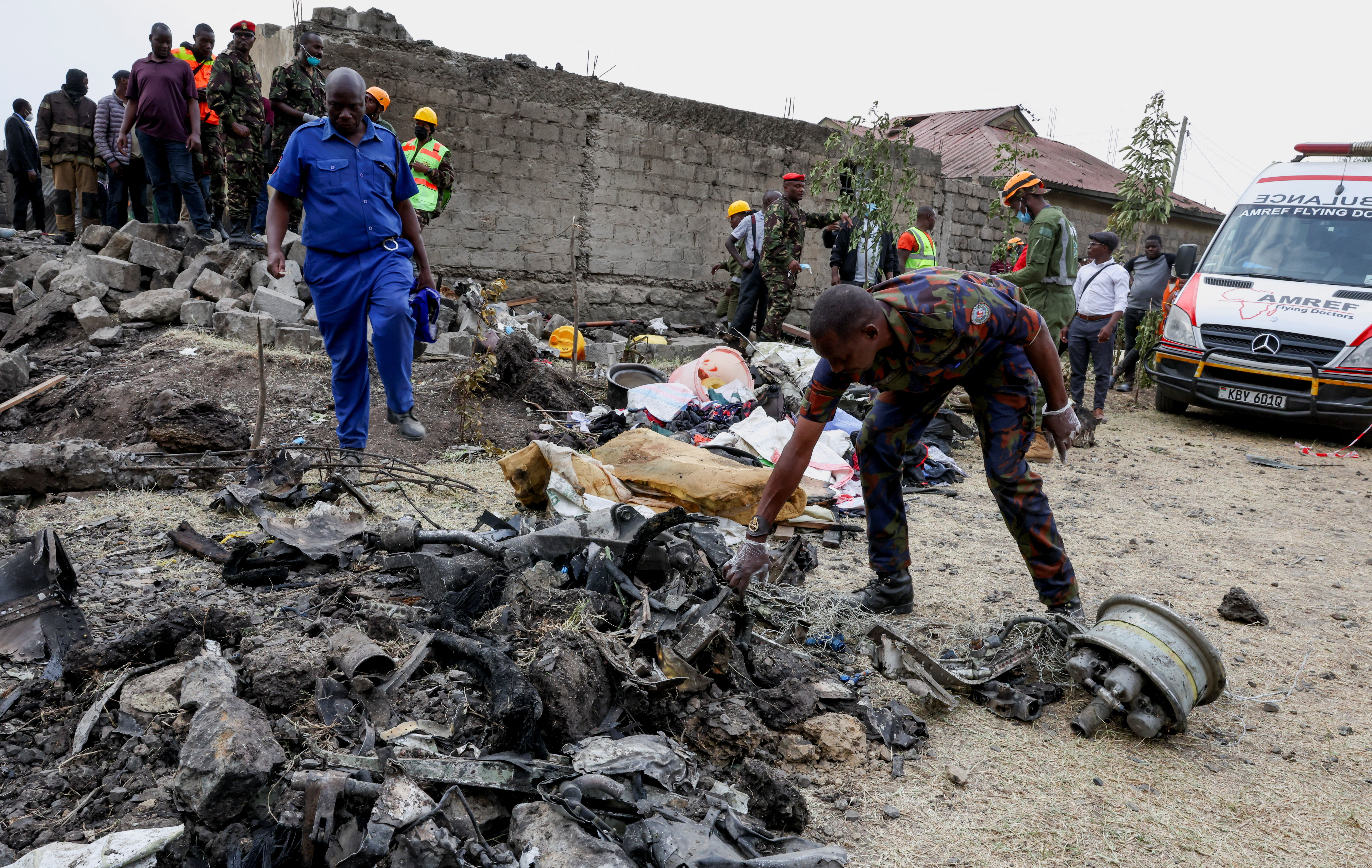 Aircraft crashes in Kenya's capital