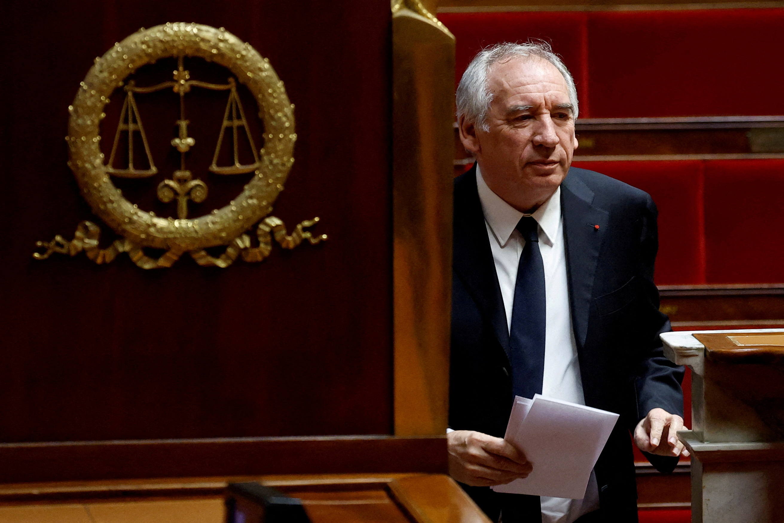 FILE PHOTO: Discussion and vote on the 2025 budget bill at the National Assembly in Paris