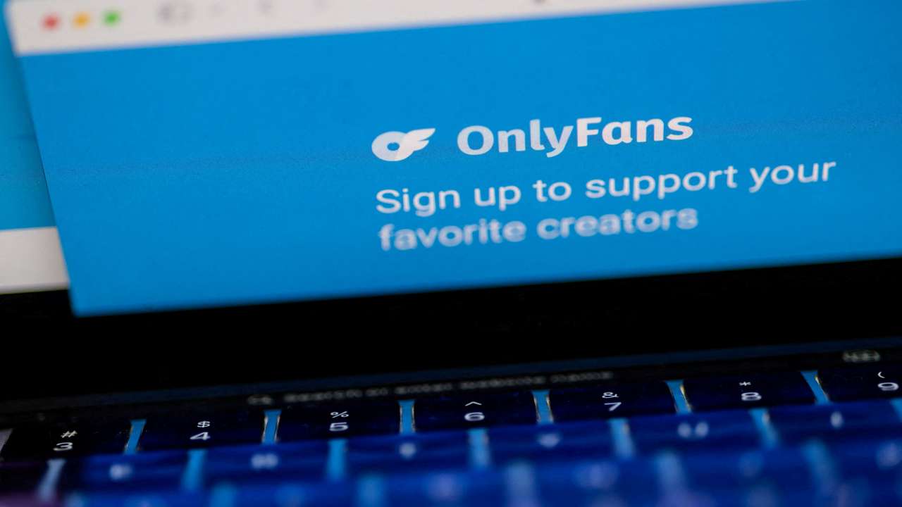 FILE PHOTO: A logo for OnlyFans is seen in this illustration picture