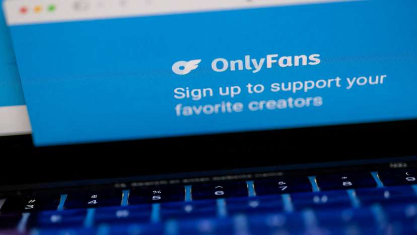FILE PHOTO: A logo for OnlyFans is seen in this illustration picture