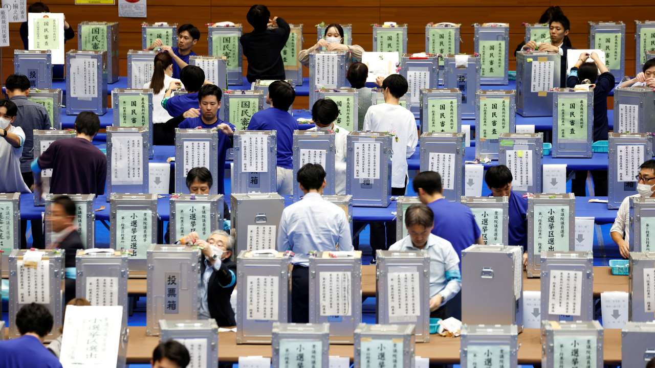 Japan holds general election
