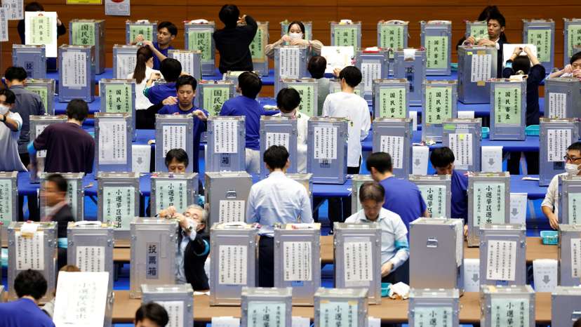Japan holds general election