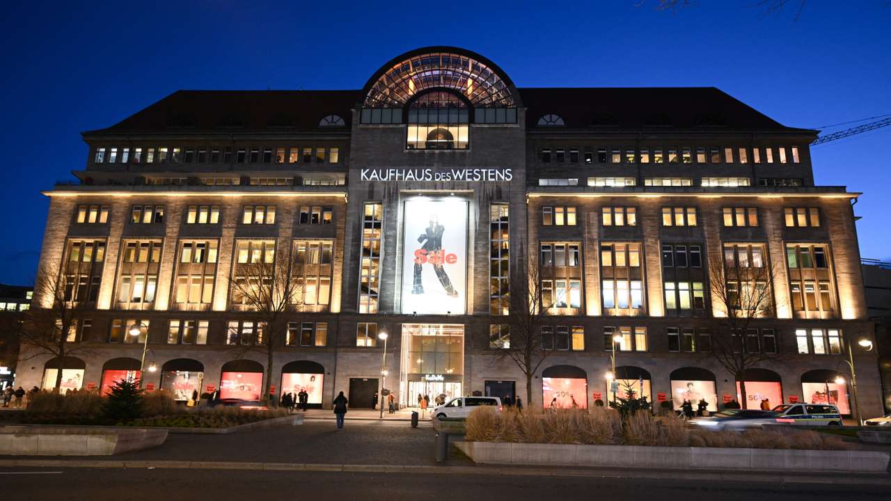 Department store Kaufhaus des Westens "KaDeWe" in Berlin