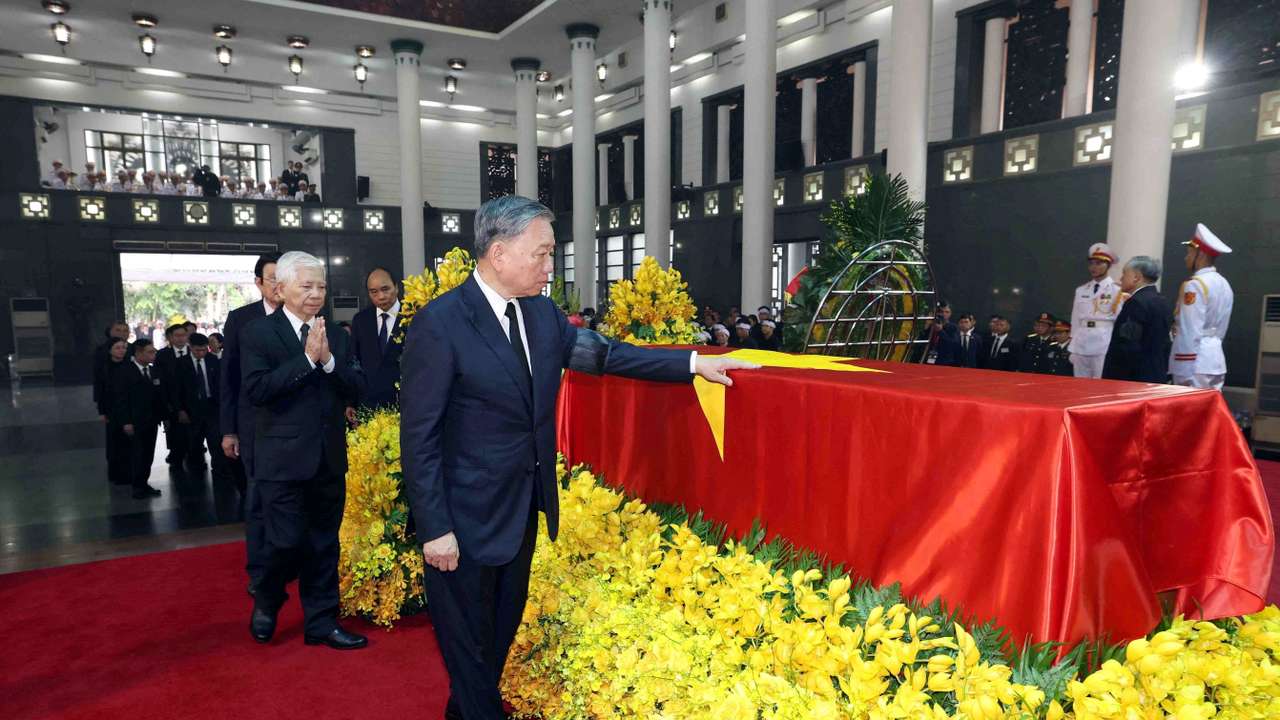 Vietnam bids farewell to late party leader Nguyen Phu Trong