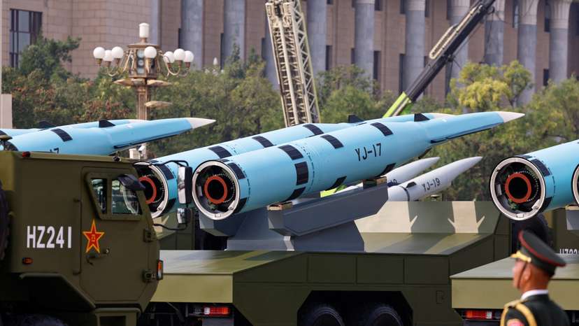 Military parade to mark the 80th anniversary of the end of World War Two, in Beijing
