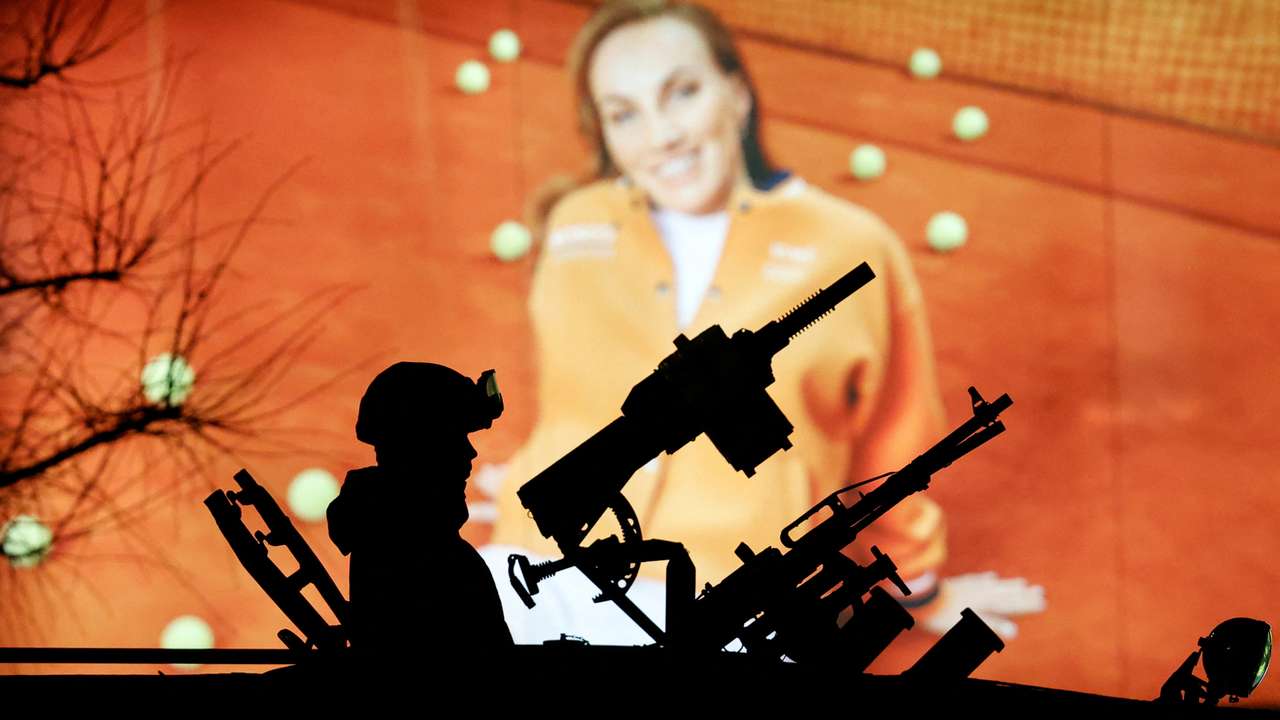 Rehearsal for Victory Day parade in Moscow