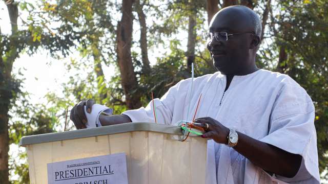 Ghana holds presidential  and Parliamentary election