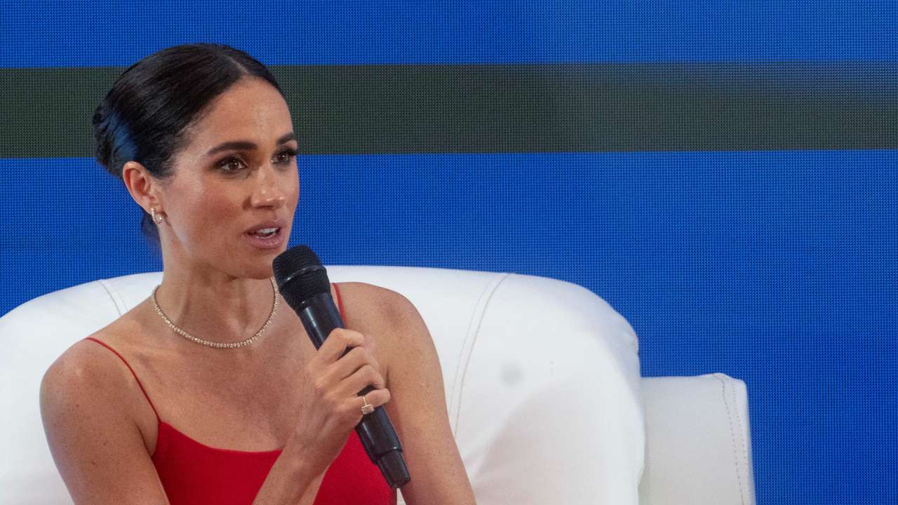 Meghan, Duchess of Sussex, co-hosts an event of Women in Leadership with Dr Ngozi Okonjo-Iweala, Director General of the World Trade Organization in Abuja