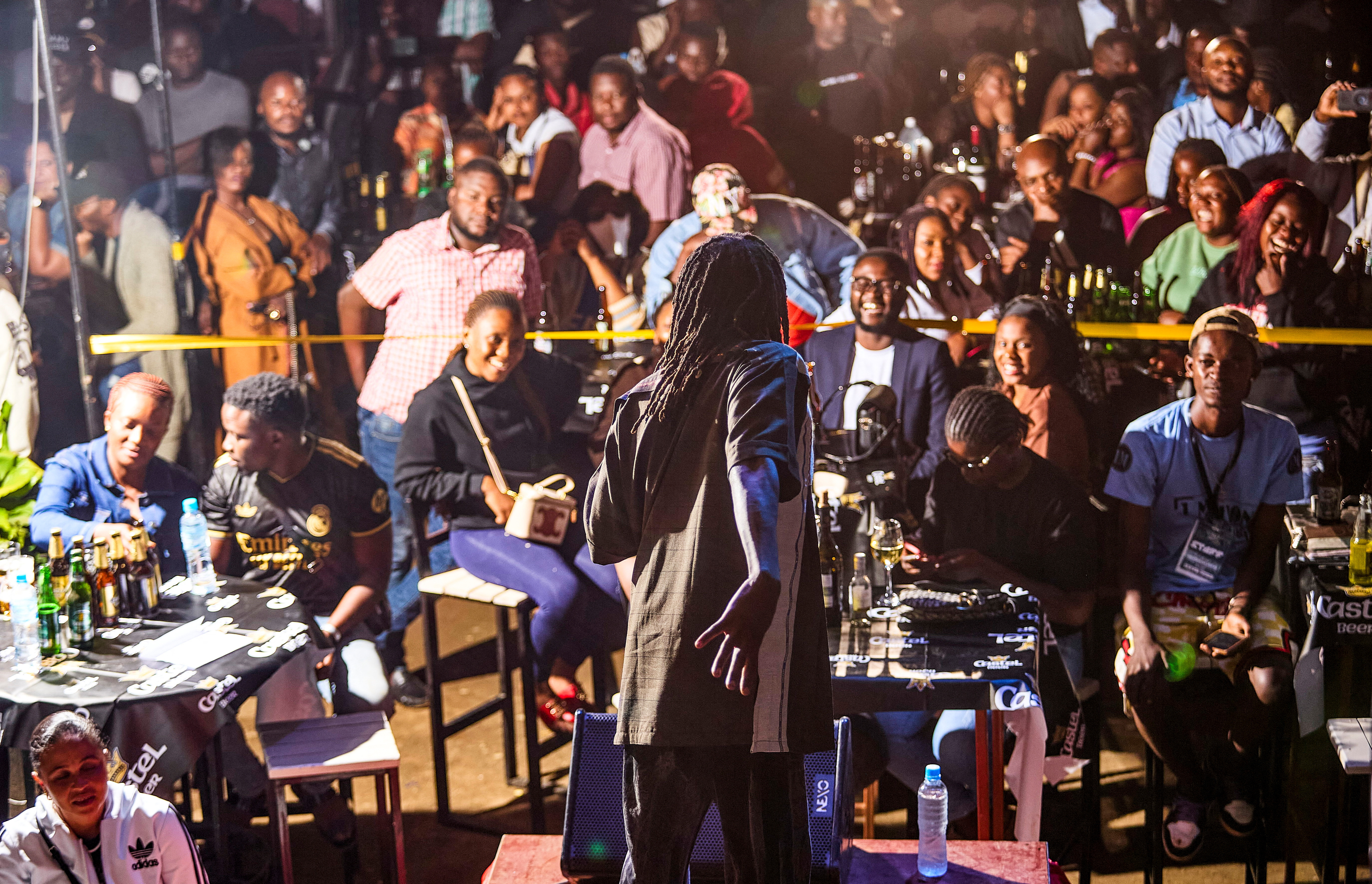 War-weary Congo town finds laughter in stand-up comedy in Beni