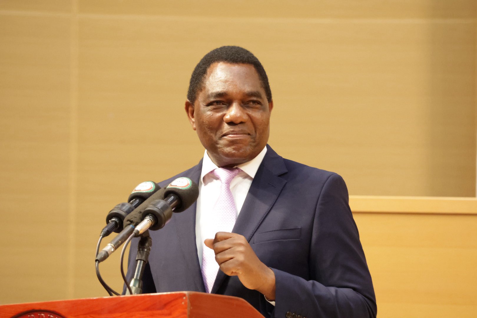 Hakainde Hichilema, Zambian President