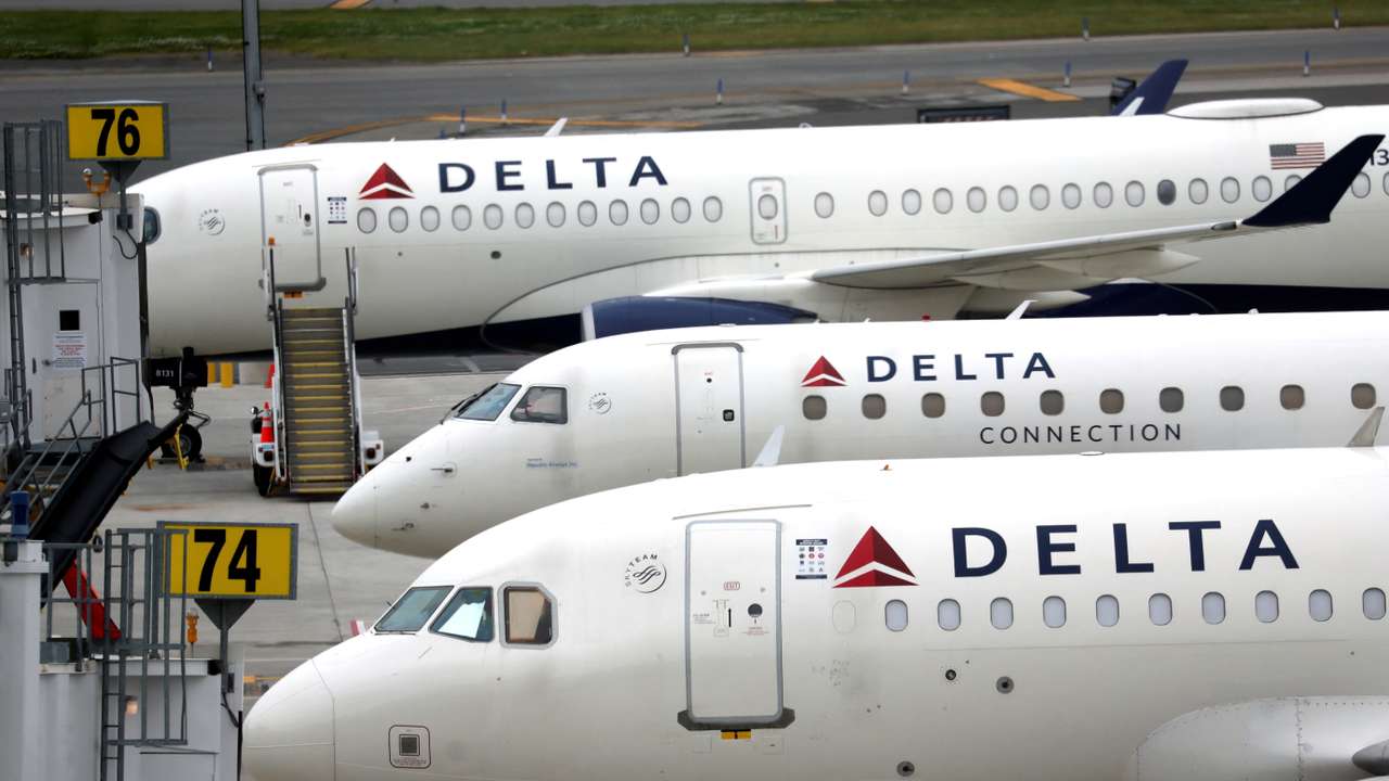 FILE PHOTO: New Delta Airlines Terminal C at LaGuardia Airport is completed in New York