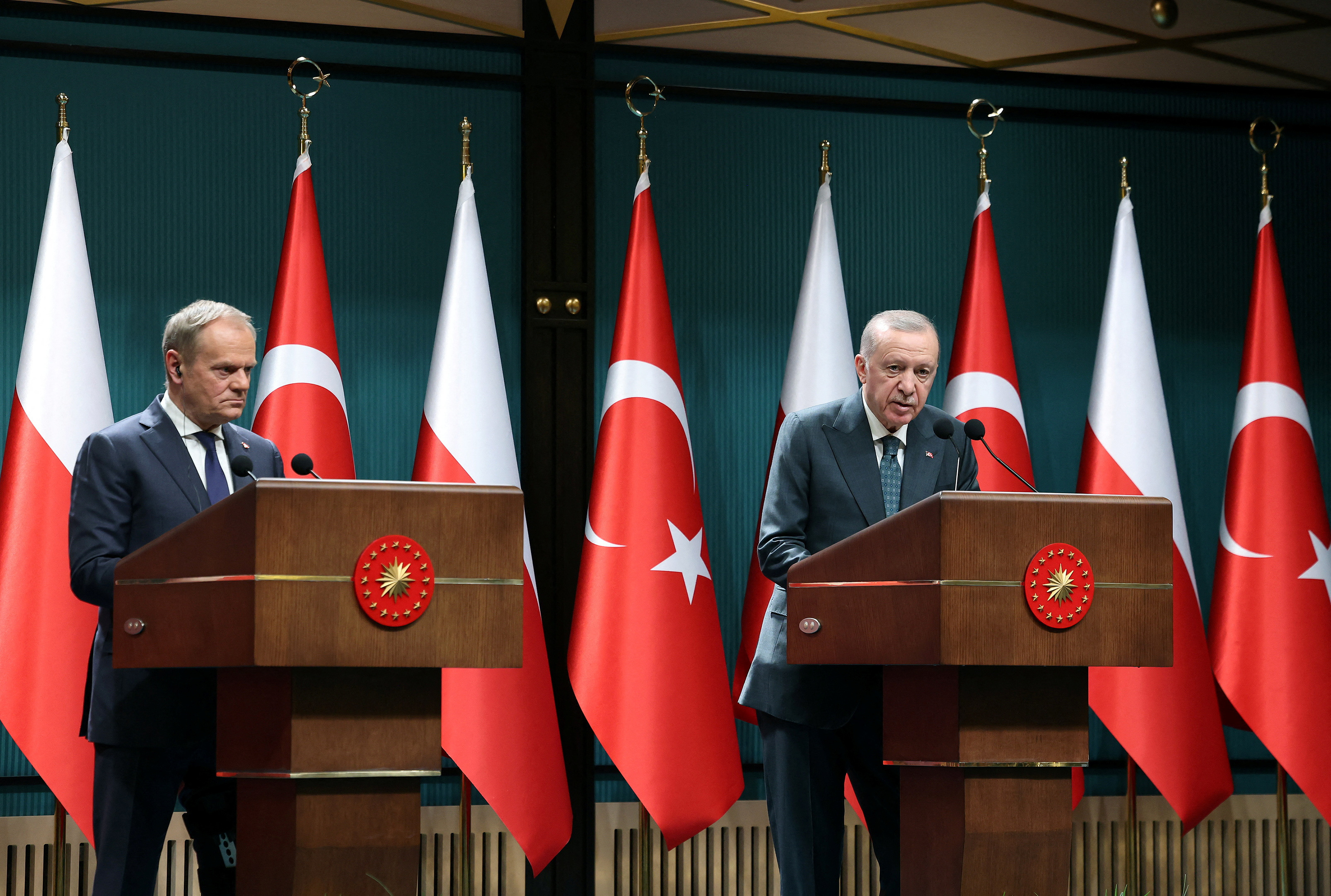 Poland’s PM Tusk visits Turkey