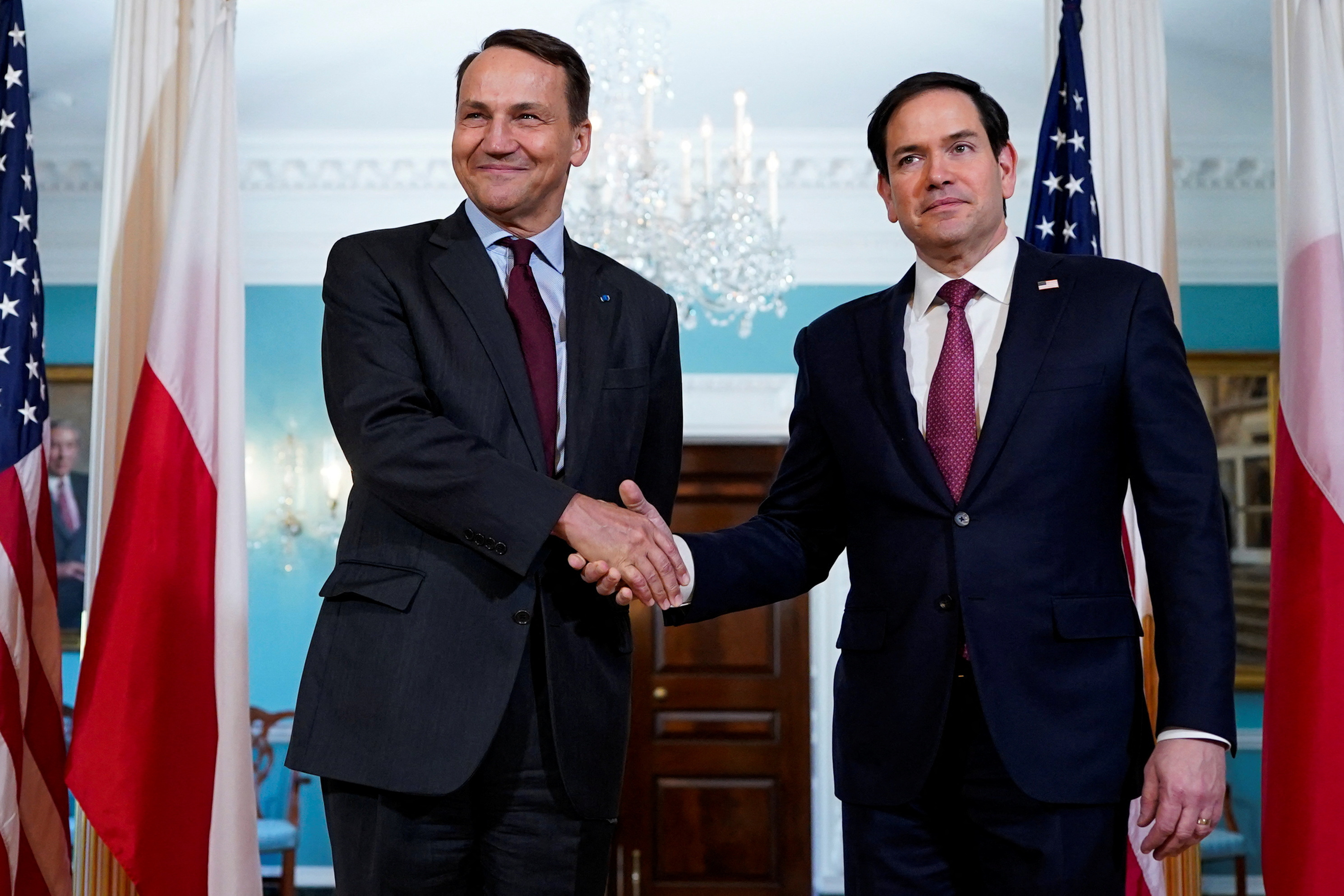 Polish Foreign Minister Radoslaw Sikorski visits Washington