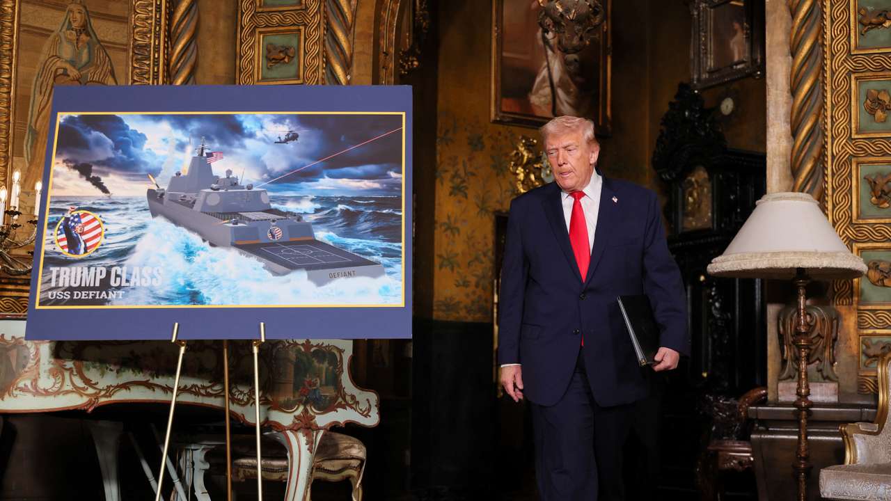 U.S. President Trump at Mar-a-Lago in Palm Beach