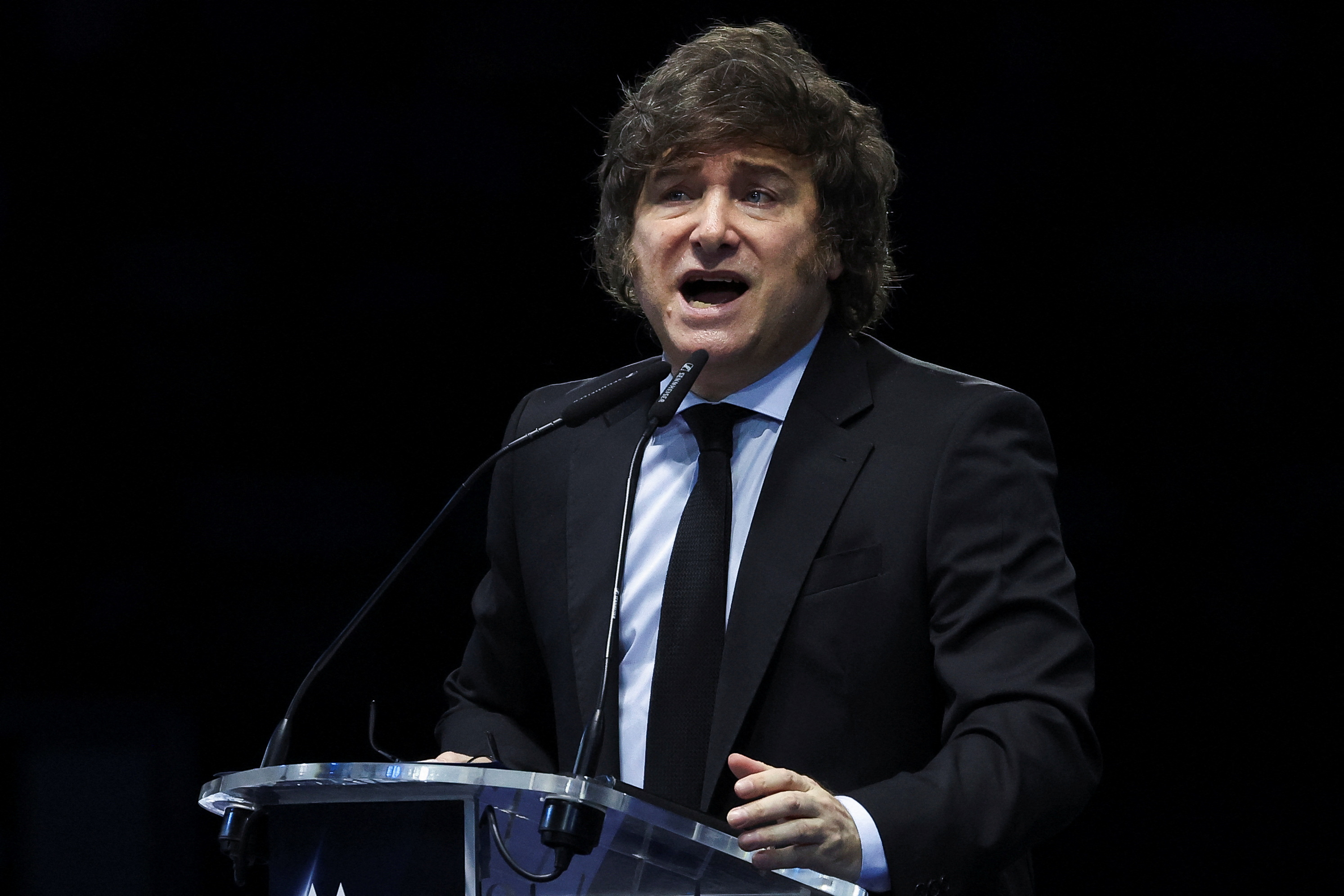 Argentine's President Milei attends the Madrid Economic Forum