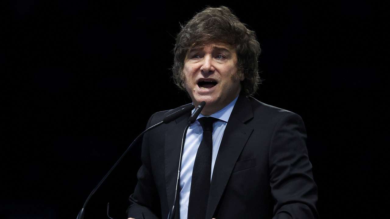 Argentine's President Milei attends the Madrid Economic Forum