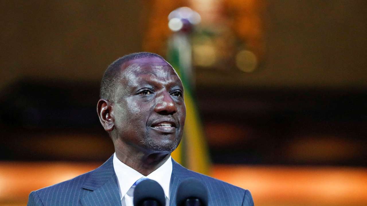 FILE PHOTO: Kenya's President William Ruto signs the Independent Electoral and Boundaries Commission Amendment Bill 2024, in Nairobi