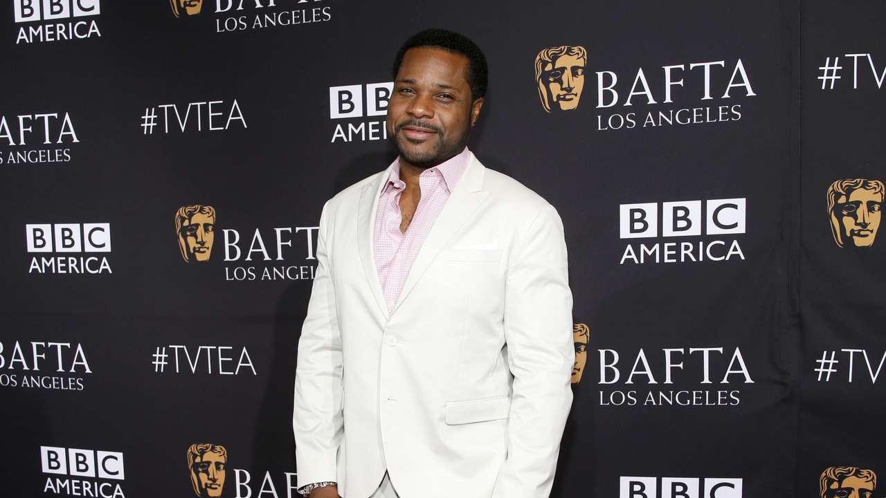 Actor and recording artist Malcolm-Jamal Warner poses at the BAFTA Los Angeles TV Tea in Los Angeles, California