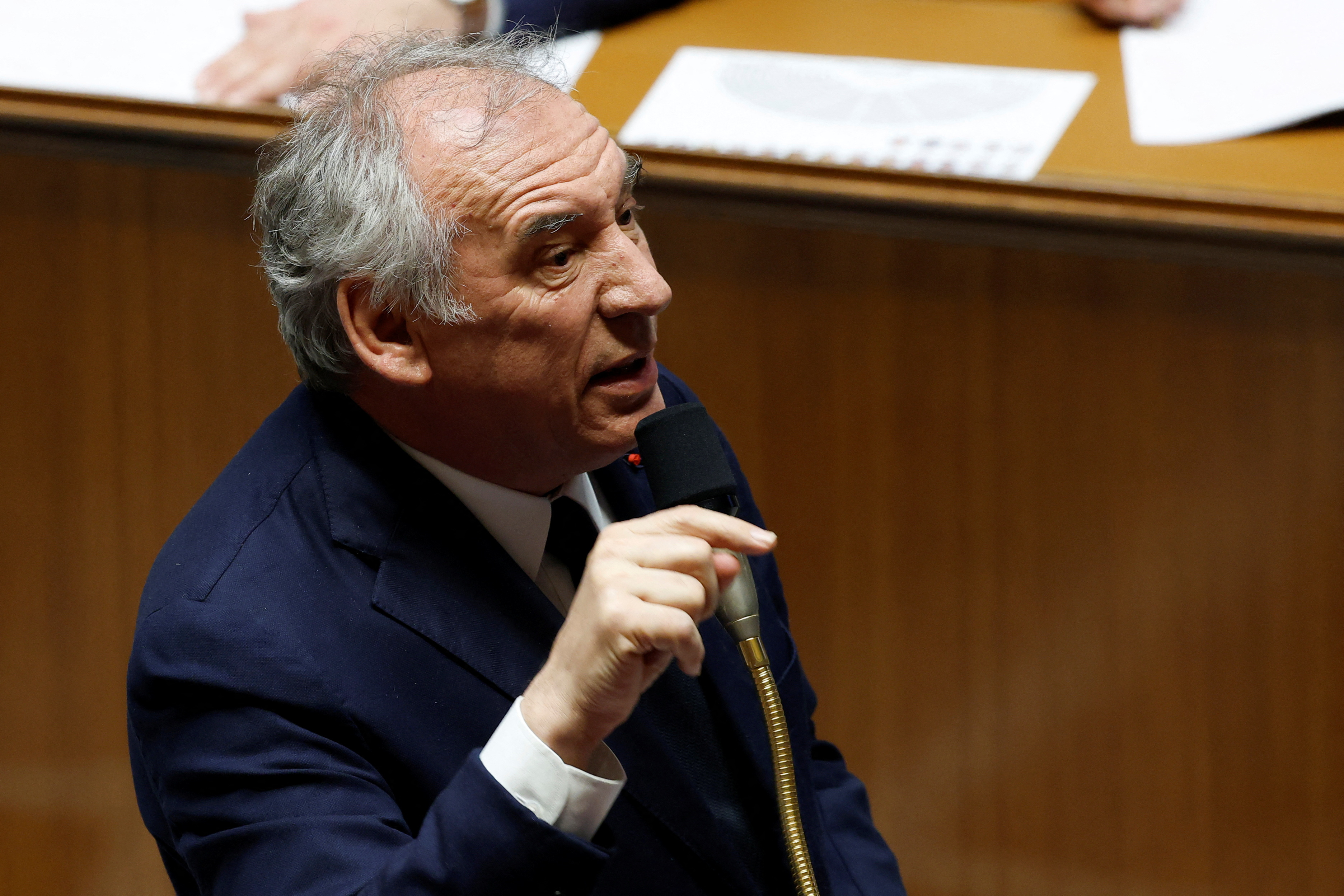 Questions to the government session at the National Assembly in Paris