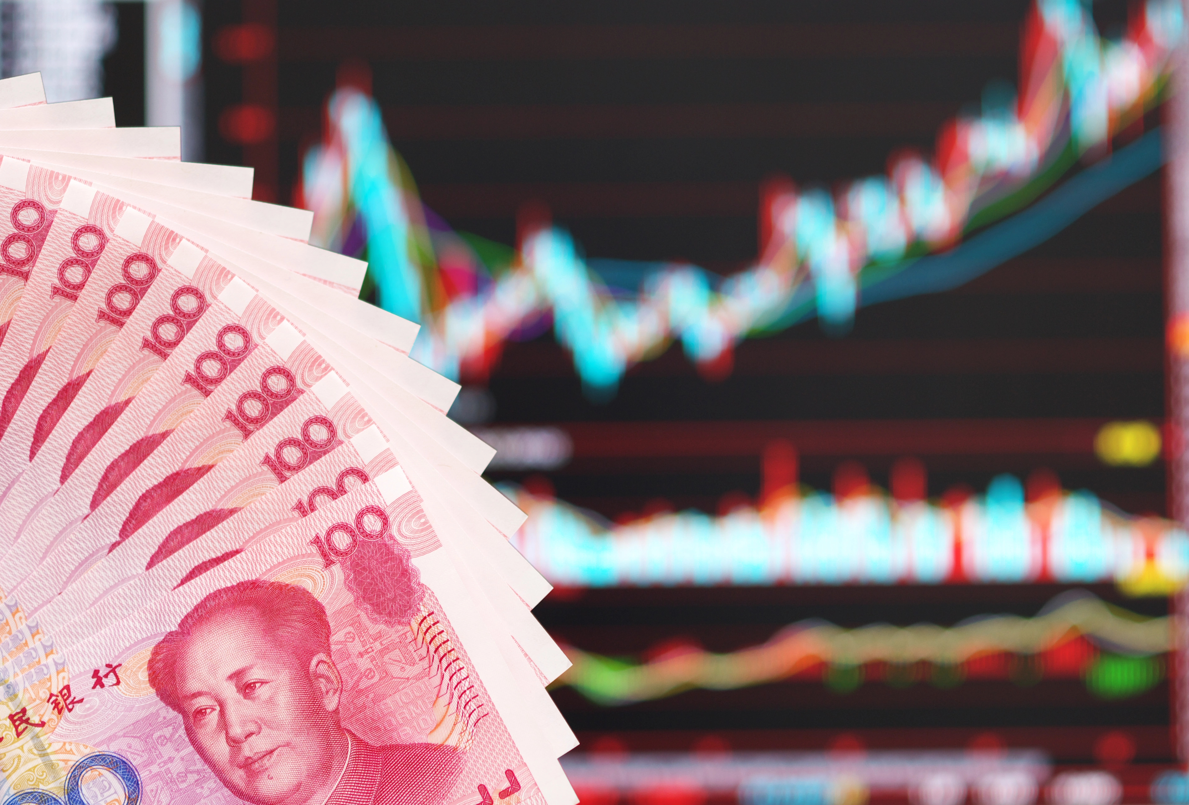 China stock market — Photo