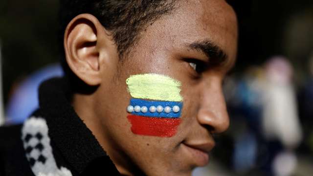 Voting during Venezuela's presidential elections, in Concepcion