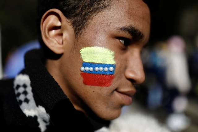 Voting during Venezuela's presidential elections, in Concepcion