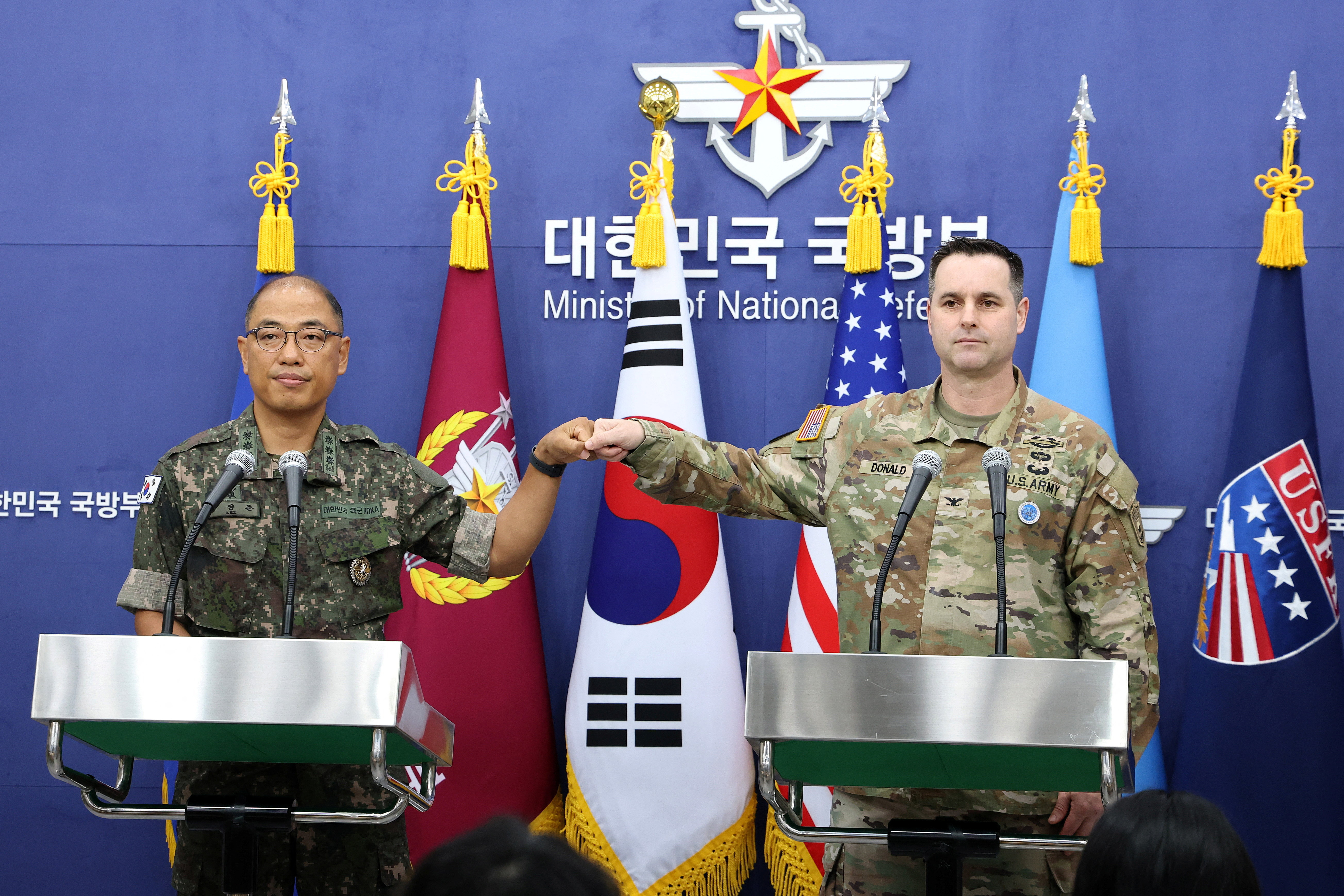 Press Briefing For Ulchi Freedom Shield 2025 Military Exercises