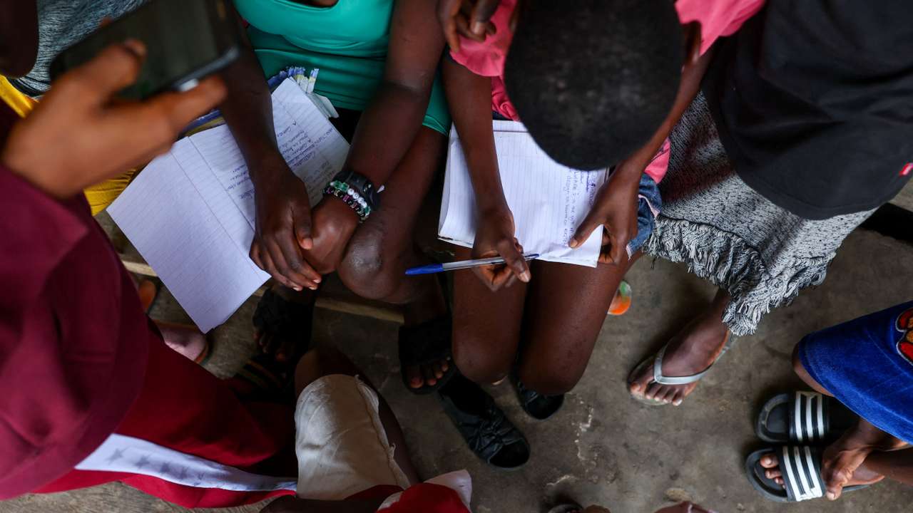 Nigerian children denounced as witches rebuild futures on school benches