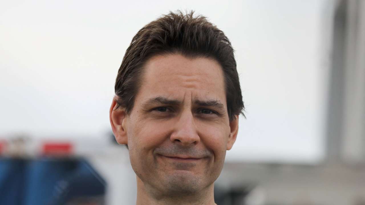 FILE PHOTO: Former diplomat Michael Kovrig arrives on a Canadian air force jet at Pearson International Airport in Toronto