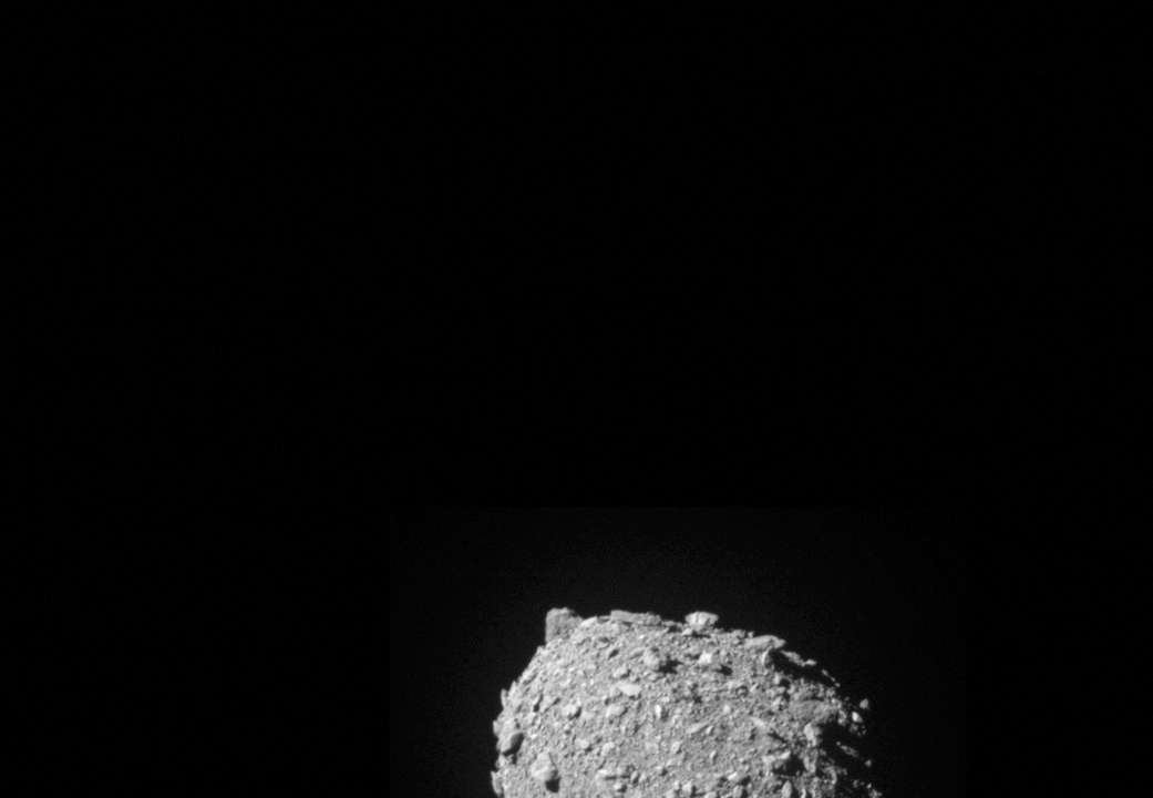 FILE PHOTO: Final images from NASA's DART spacecraft prior to impact