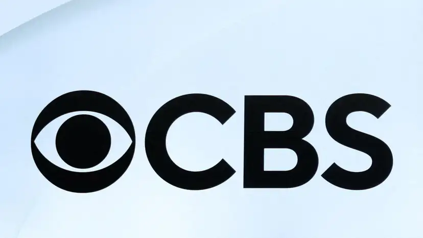 The CBS logo is displayed outside the CBS Broadcast Center in New York