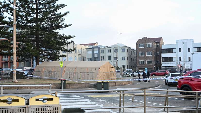 Aftermath of shooting incident at Bondi Beach, in Sydney