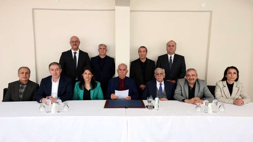 Jailed Kurdish militant leader Ocalan calls on PKK to dissolve, pro-Kurdish DEM Party says
