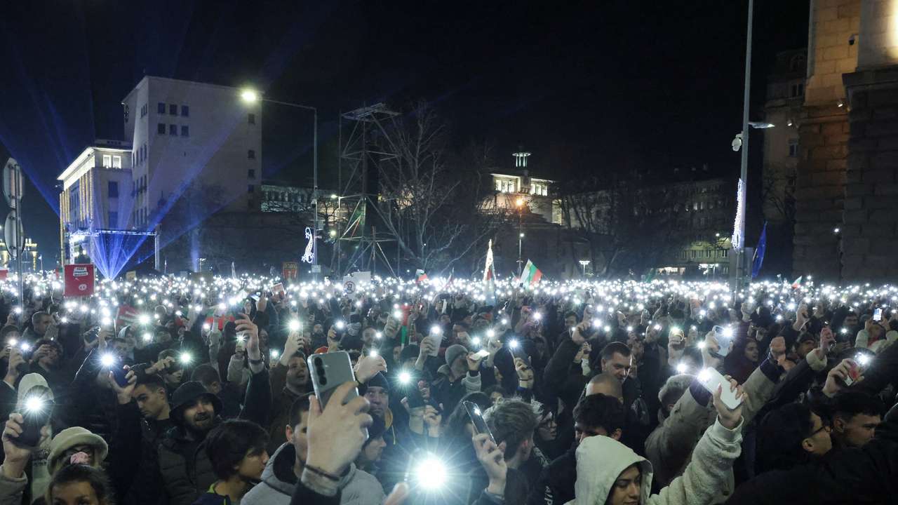 Anti-government rally in Sofia