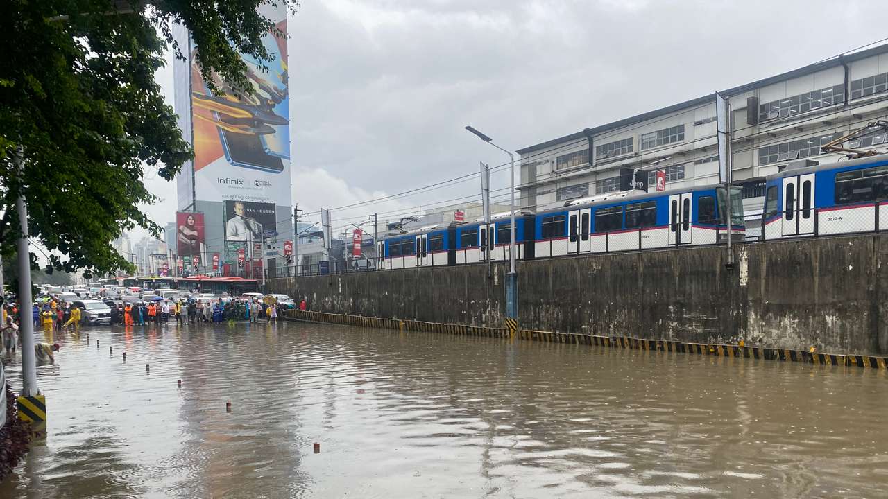 flood in manila