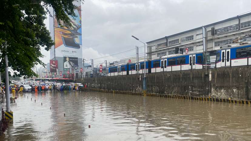 flood in manila