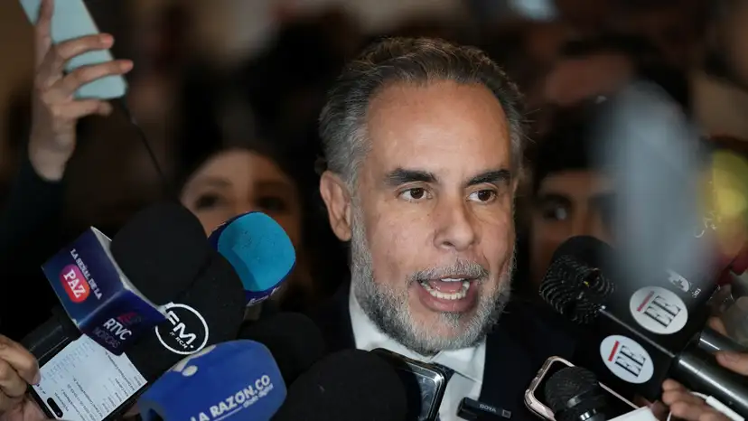 Debate on a labor reform proposed by Colombian President Gustavo Petro's government, in Bogota