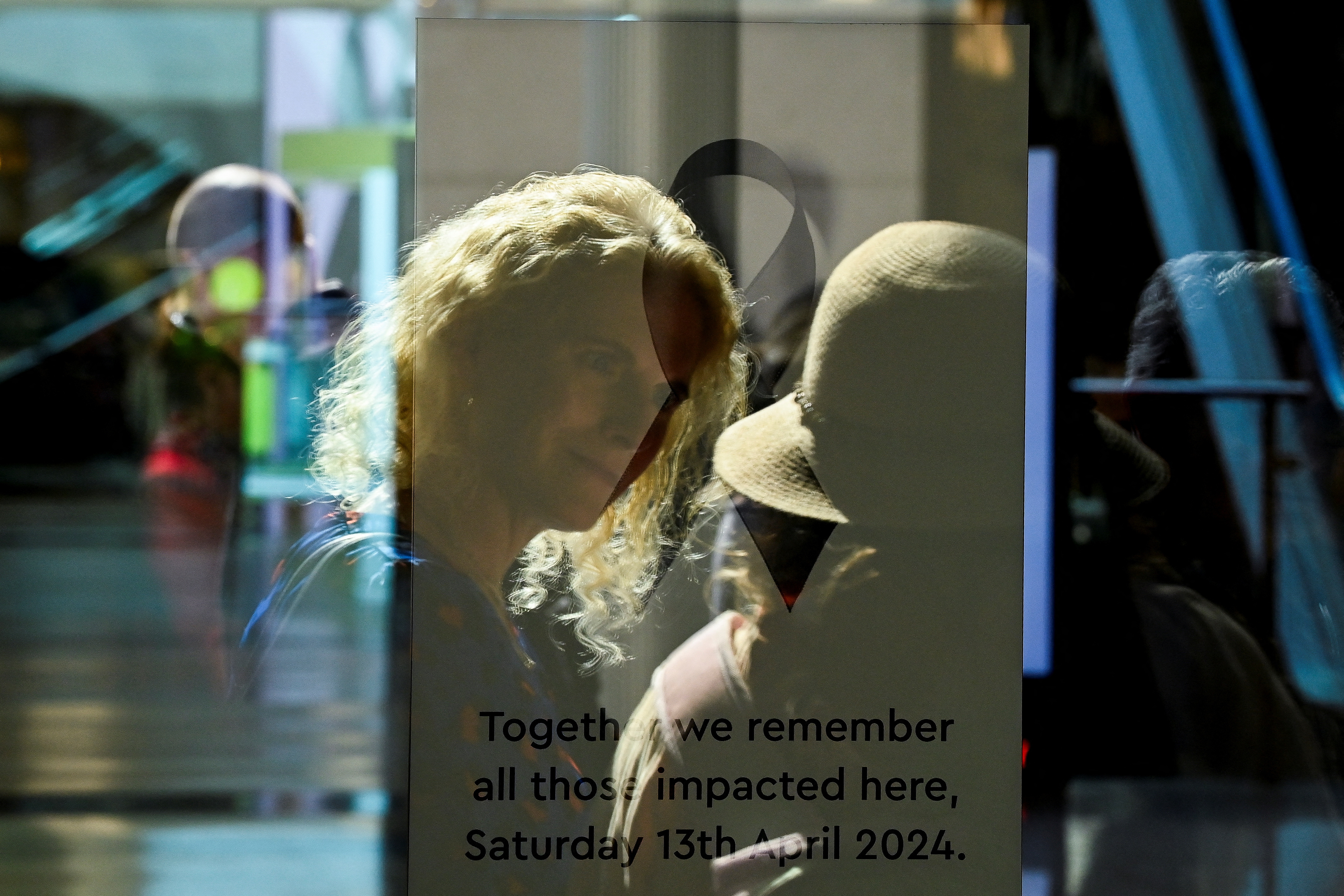 Westfield Bondi Junction re-opens to the public following the stabbing attacks which killed several people, in Sydney