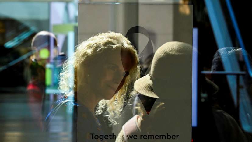 Westfield Bondi Junction re-opens to the public following the stabbing attacks which killed several people, in Sydney