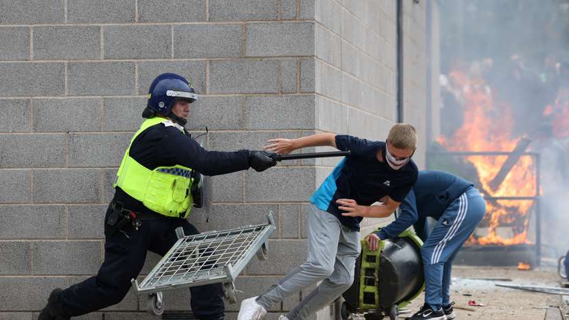 Anti-immigration protests continue to take place around the UK