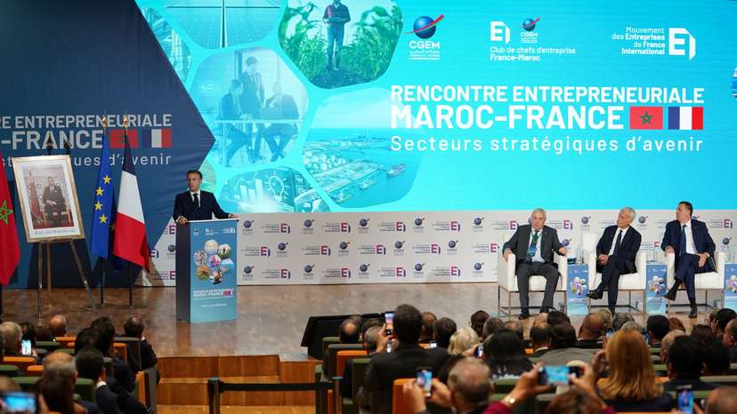 Morocco-France entrepreneurial meetings at the International University of Rabat