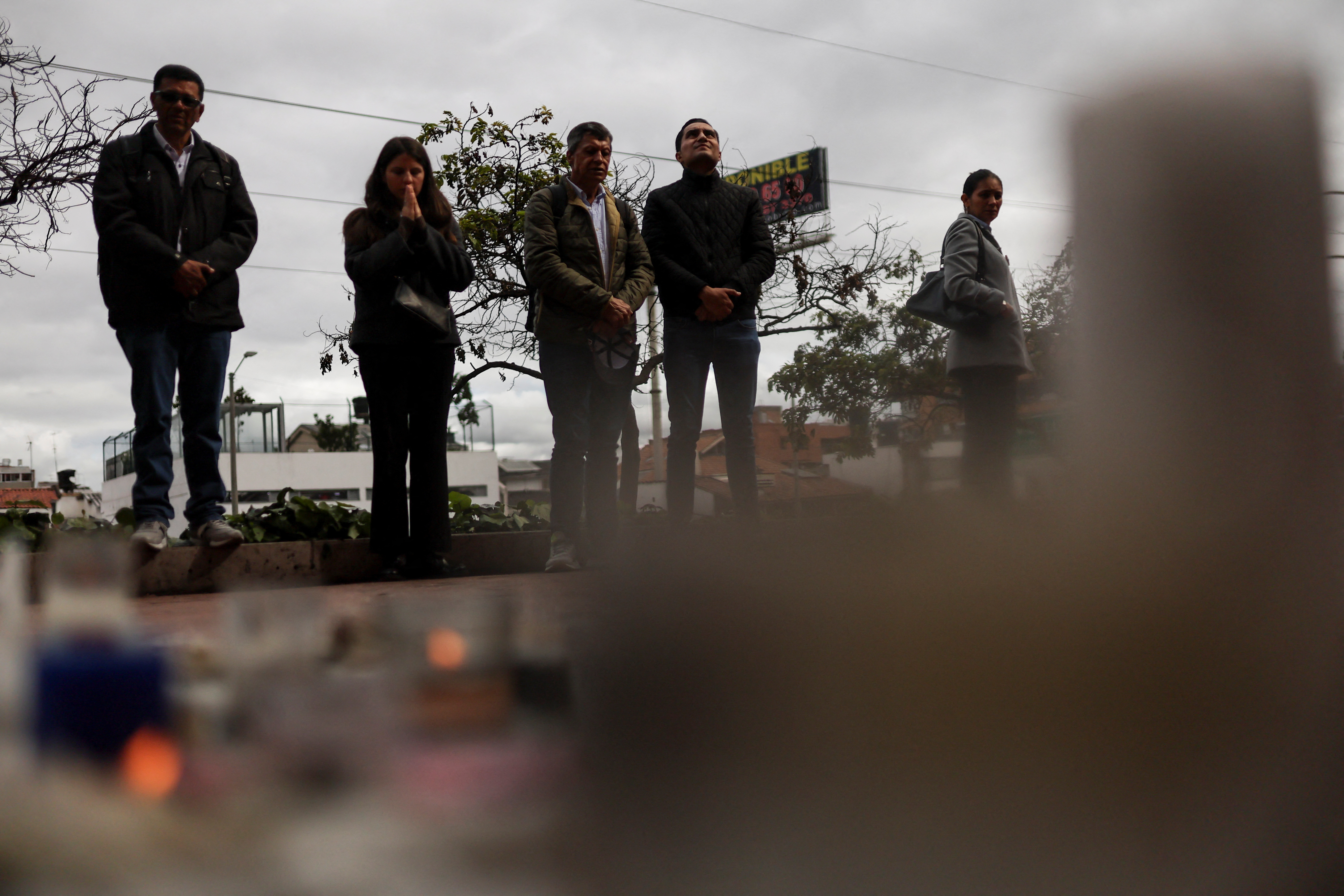 Colombian Senator Miguel Uribe Turbay is hospitalized after being shot during a campaign event, in Bogota