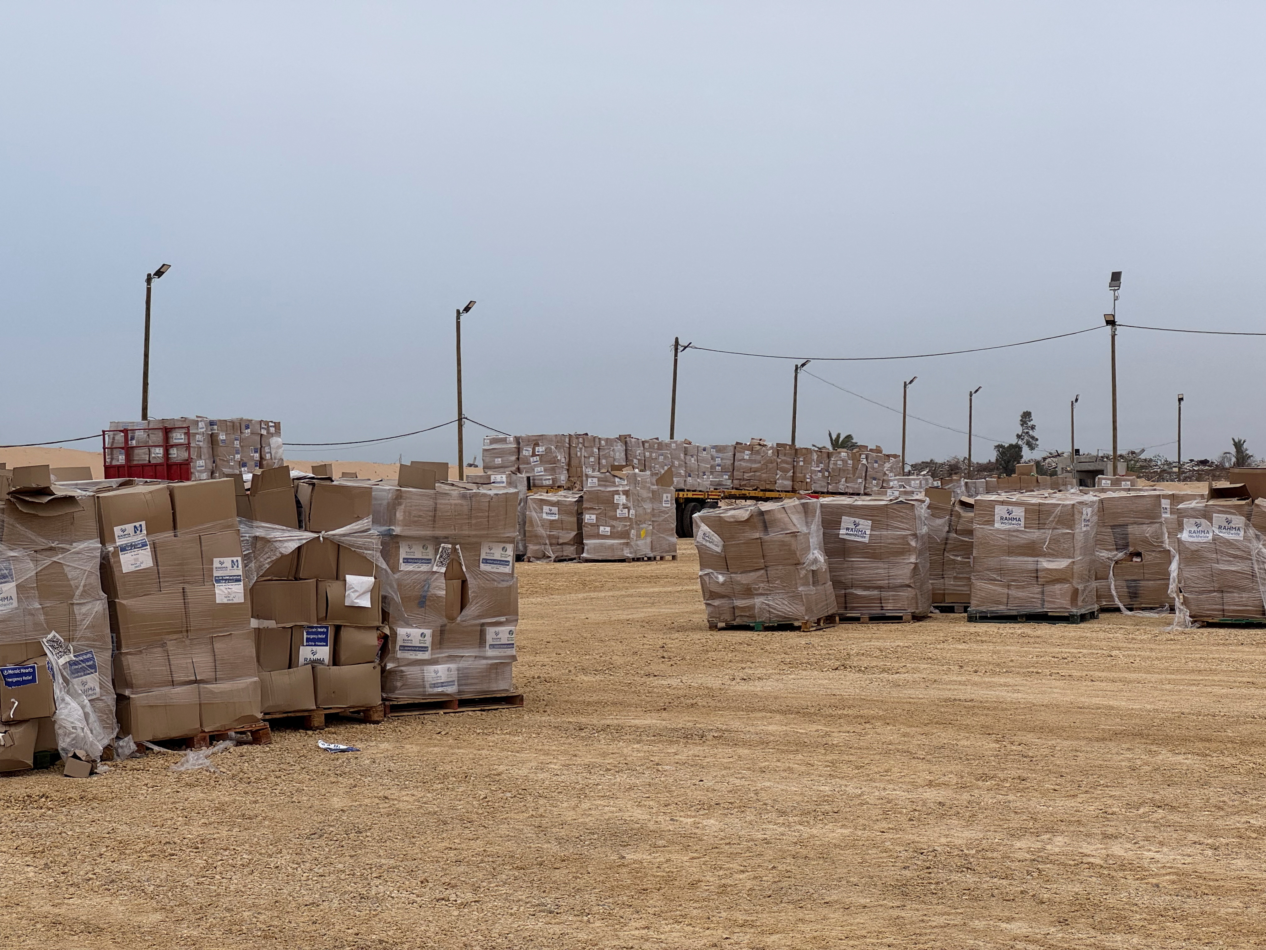 Gaza humanitarian group begins distribution of aid in Gaza