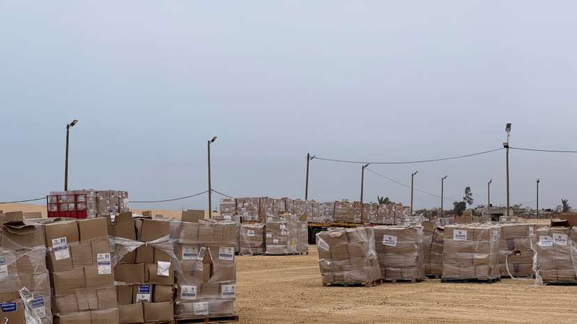 Gaza humanitarian group begins distribution of aid in Gaza