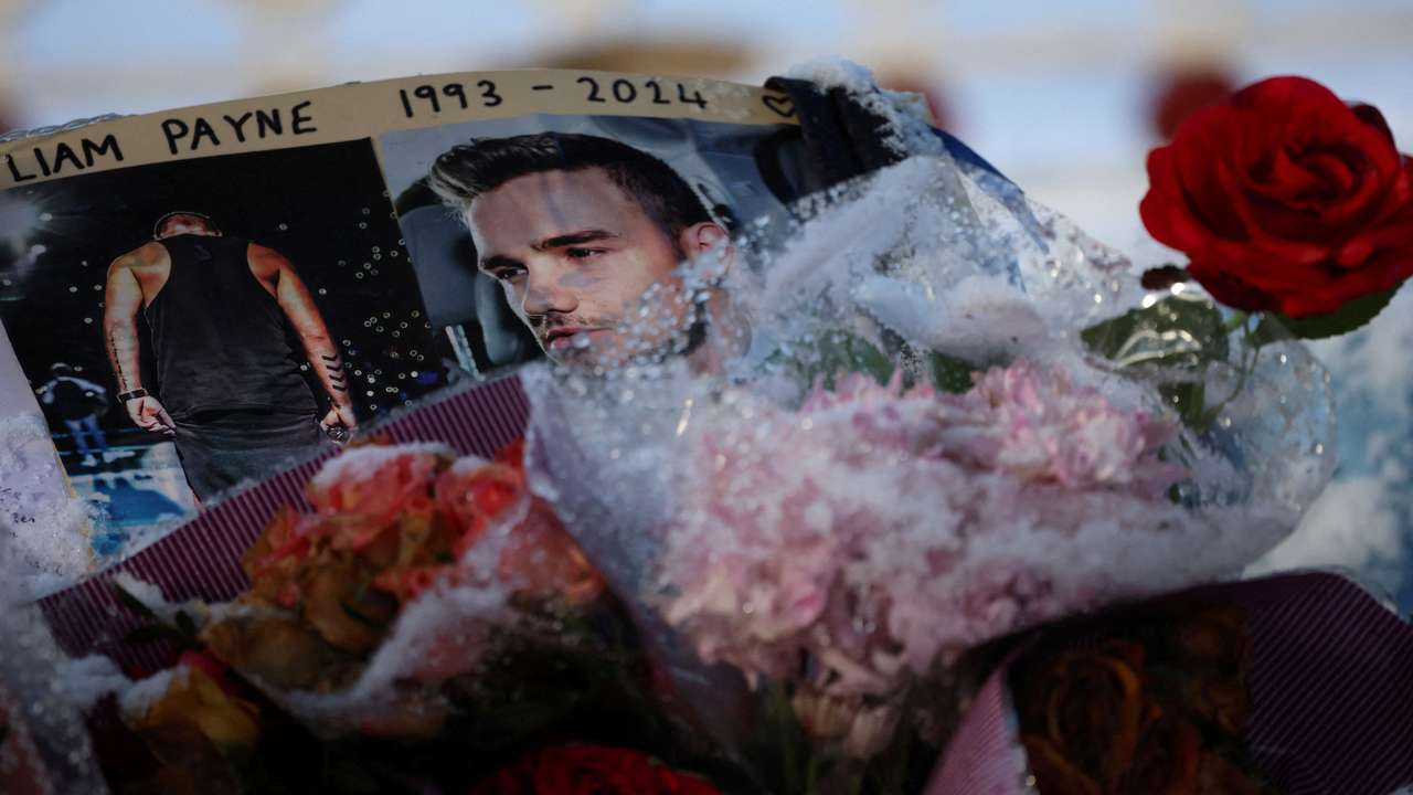 FILE PHOTO: Tributes to late former One Direction singer Liam Payne in Wolverhampton