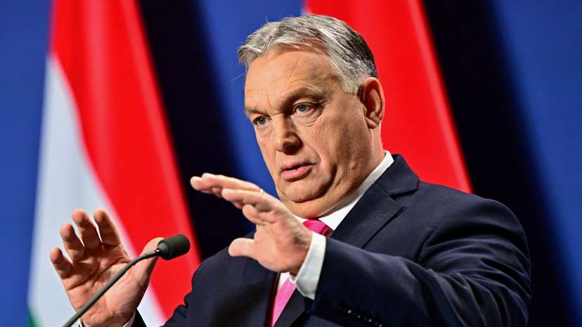FILE PHOTO: Hungarian PM Orban holds an annual international media briefing, in Budapest